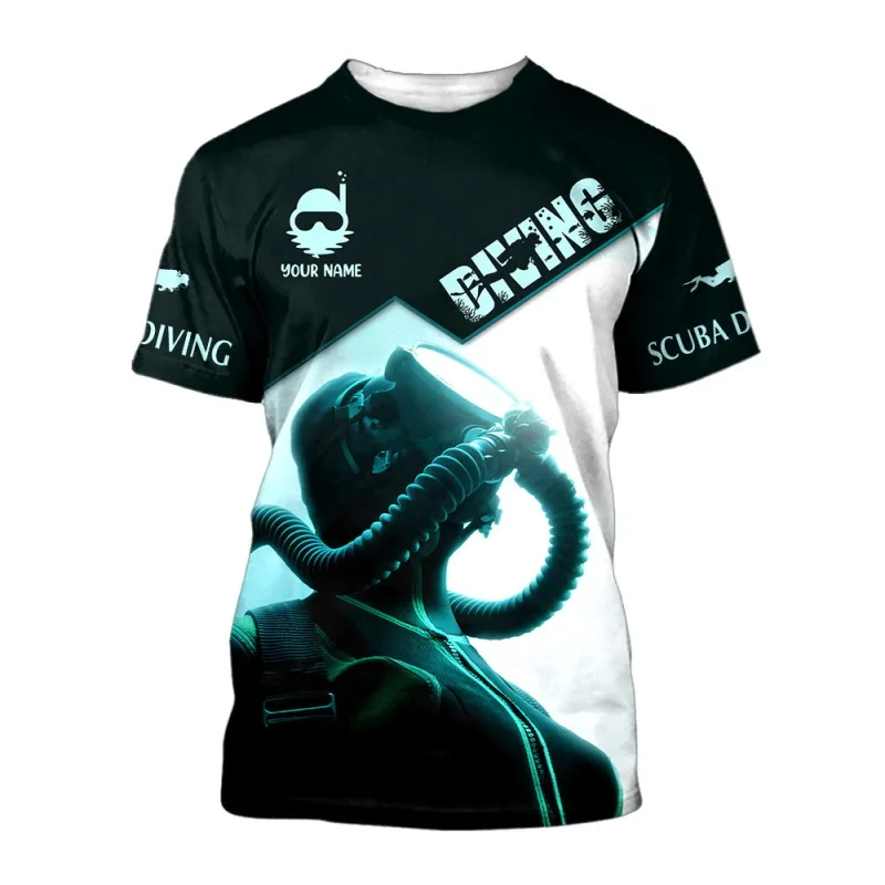K KRUSKIS - T Shirt Immersione Dive! Manica Corta Uomo