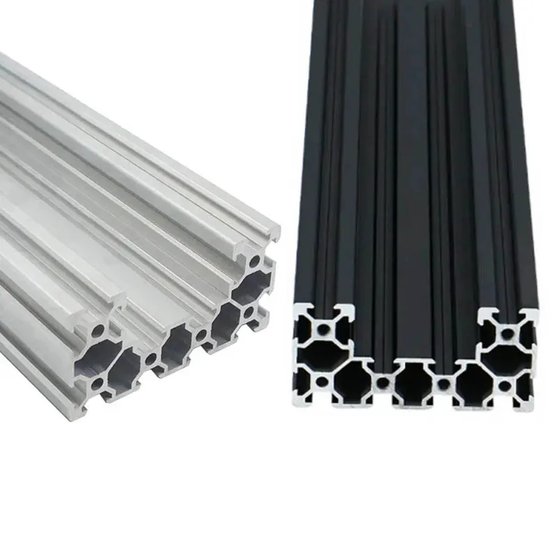 2 ชิ้น Openbuilds 4080 C - beam 4040 โวลต์ V - slot อลูมิเนียมโปรไฟล์ Extrusion มาตรฐานยุโรป Linear Rail สําหรับ CNC 3D เครื่องพิมพ์ 1