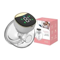 Portable Hands Free Wearable Breast Pump Electric Breast Pumps Milk Extractor Collector  Automatic Milker BPA Free Breastfeeding 2
