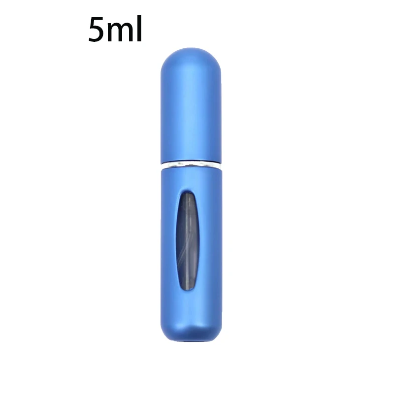 Compact Refillable Perfume Atomizer with Travel Spray Container, Available in Multiple Sizes