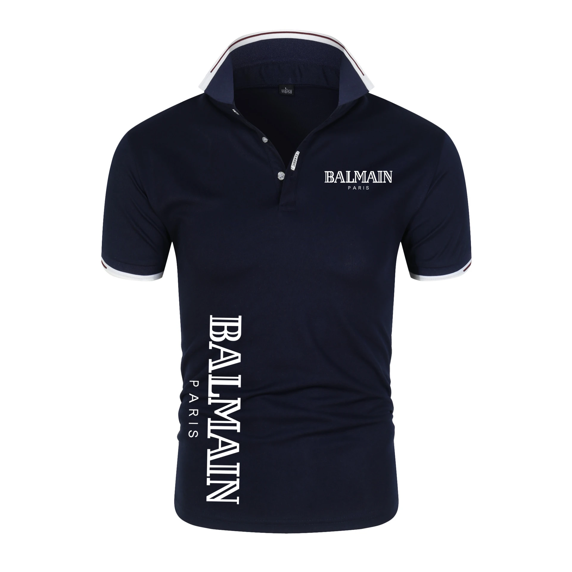 2022 Success Men's Summer New Premium Shirt Printed Polo Shirts Men's Casual Slim Fit Plus Size 2022 Success Men's Summer New Premium Shirt Printed Polo Shirts Men's Casual Slim Fit Plus Size