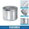 UXCELL 27mm-97mm ID 32mm-102mm OD Car Adapter Joiner Pipe Universal 76mm Length Connector Tubing Adapter Aluminum Alloy 3