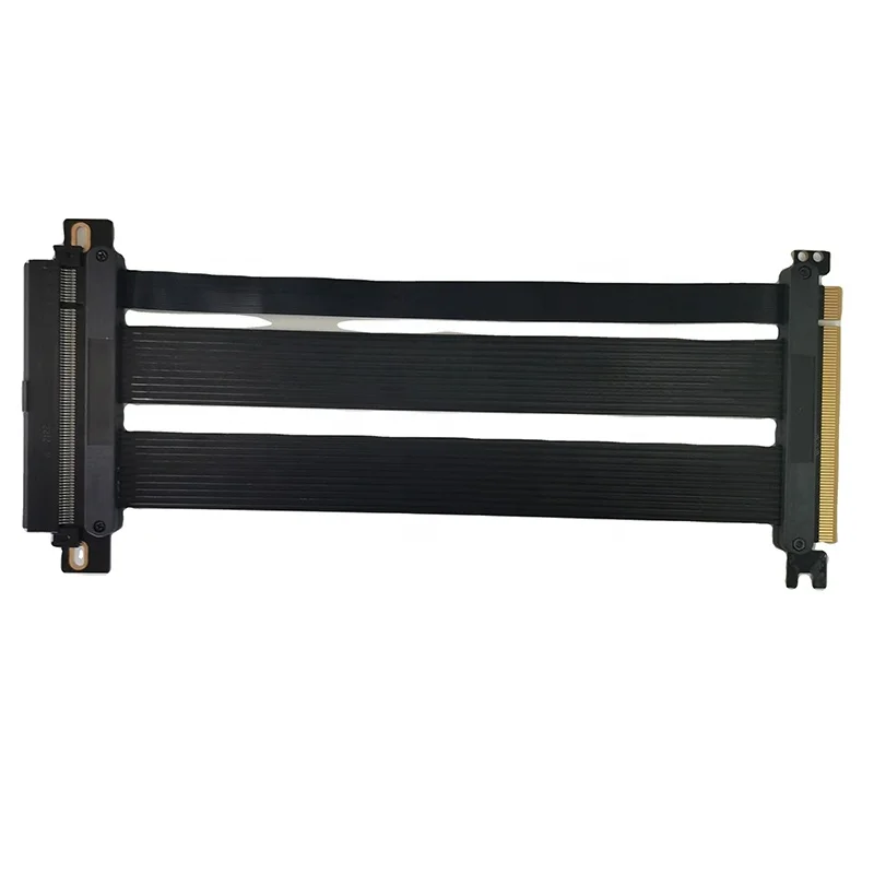 High-Speed-Gen-4-22cm-180-Degree-Double-Reverse-Extension-Cable-PCIE-4 ...