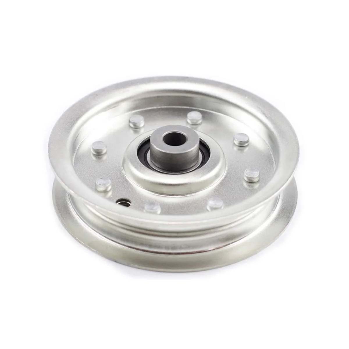 

Lawn Mower Single Groove White Zinc Idle Pulley 756-0627 756-0627B GW-7560627 MTD 756-0627D