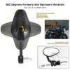 7/8" or 1" Motorcycle Motorbike Scooters Rear View Side Mirror Handle Bar End Mirrors For Yamaha Kawasaki Motorcycle Parts 5
