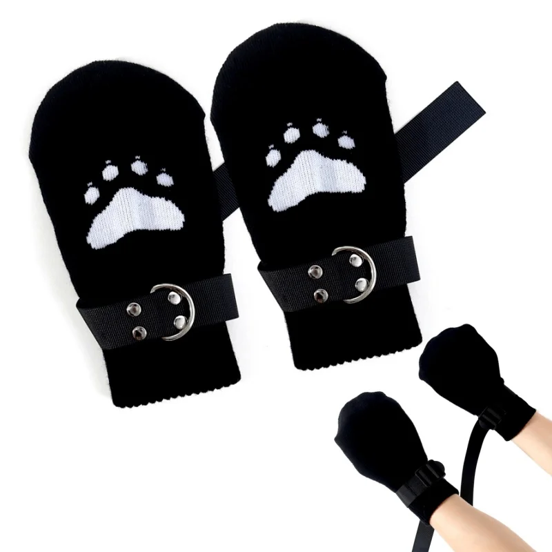 Funny Dog Paw Gloves for Halloween Party Costumes