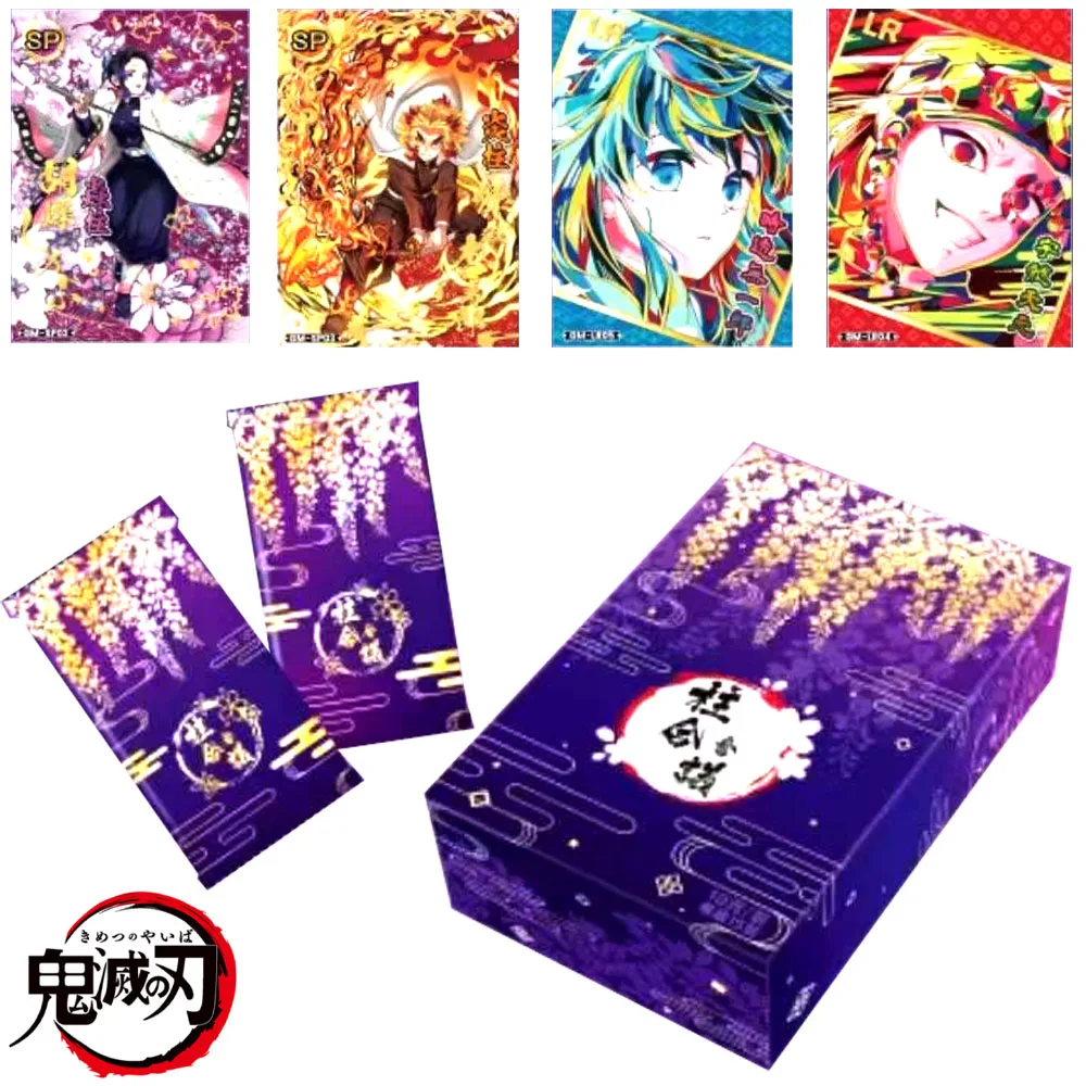 

2024 New Demon Slayer Card Collection Special Edition Classic Anime Peripheral Character Collection Card Children's Toy Gifts