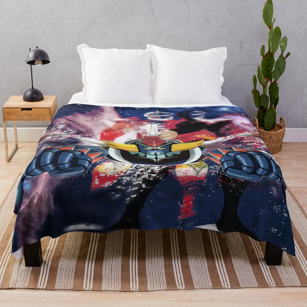 

Grendizer Throw Blanket Retros Thermals For Travel Blankets Sofas Of Decoration Blankets
