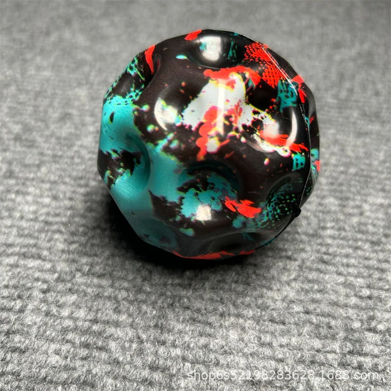 Lunar Cave Ball Super Elastic Ball Leisure Stress Relieving High Elastic Foam Ball Sports Interactive Porous Jumping Ball 3