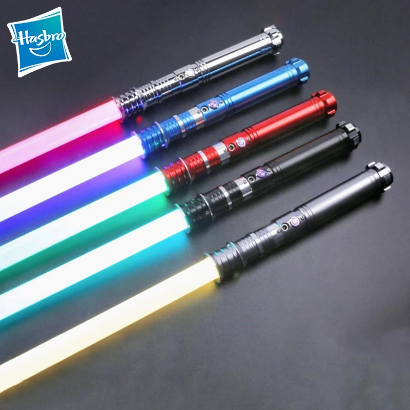 

Hasbro Star Wars Lightsaber Smooth Swing Heavy Dueling RGB 12 Colors Change Force FX FOC Blaster Toys Jedi laser Sword Toy Gifts