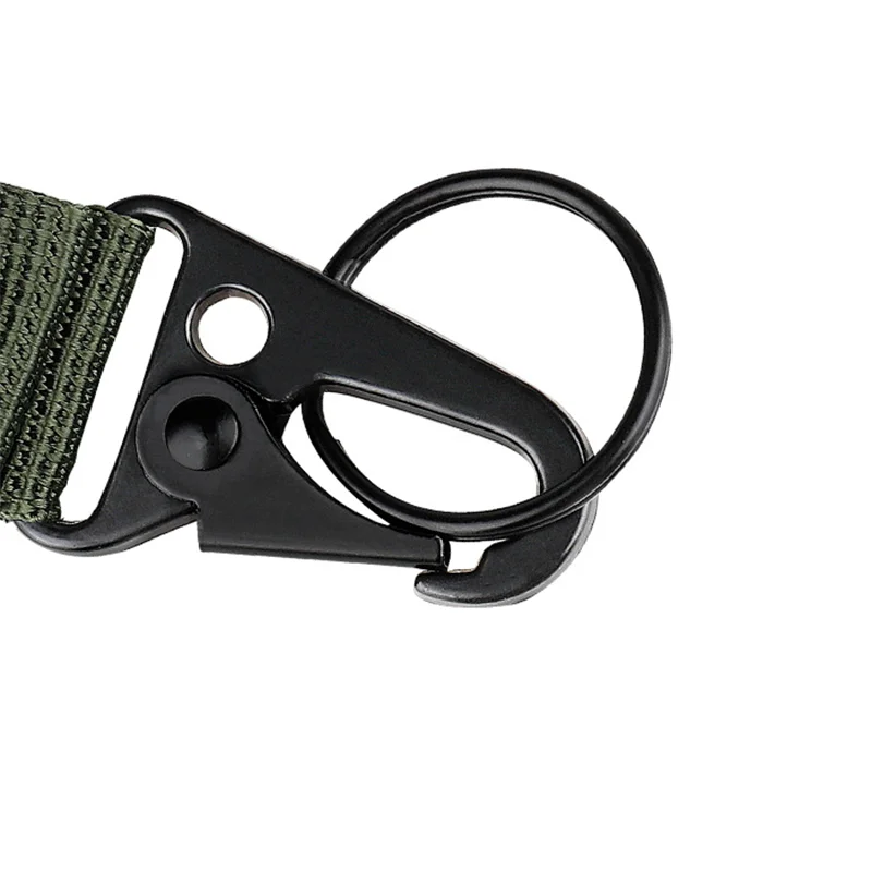 TANCUDER 5 PCS Mousqueton De Ceinture Sangle En Nylon Avec Porte-Clés