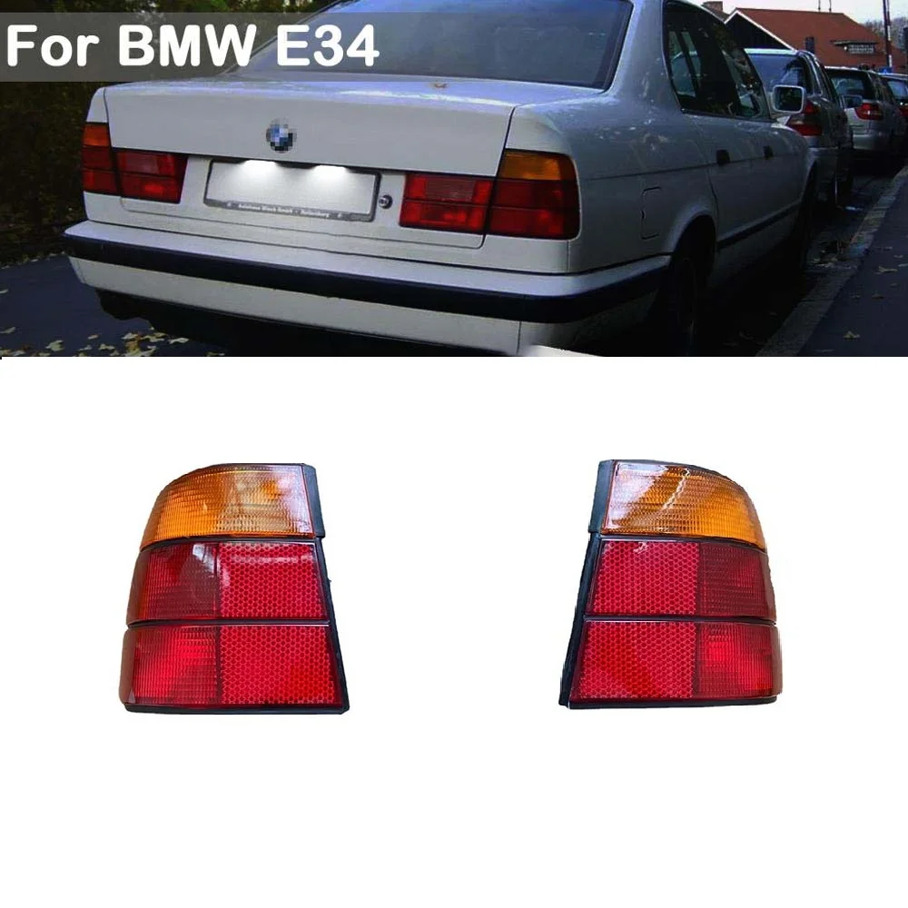 

Rear stop Brake Tail Light lamp for BMW 5-Series E34 1988 1989 1990 1991 1992 1993 1994 1995