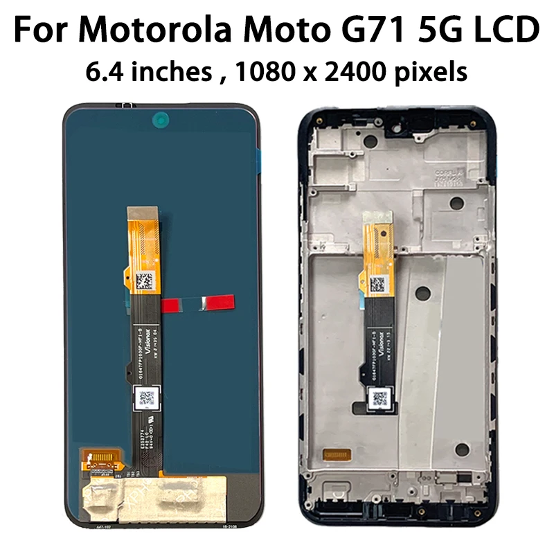 Original For Motorola Moto G31 XT2173-3 LCD Touch Screen Digitizer For Moto G41 XT2167-2 Display Touch For Moto G71 XT2169-1 LCD