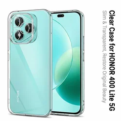 Ultra Thin Clear Silicone Shockproof Phone Case - Transparent Soft Cover - Honor 500