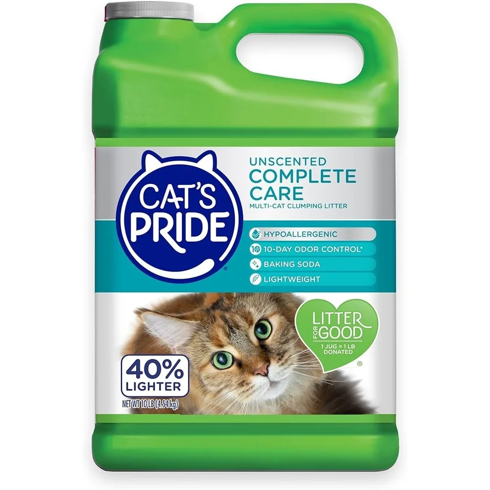 Lightweight Hypoallergenic Cat Litter Odor Control