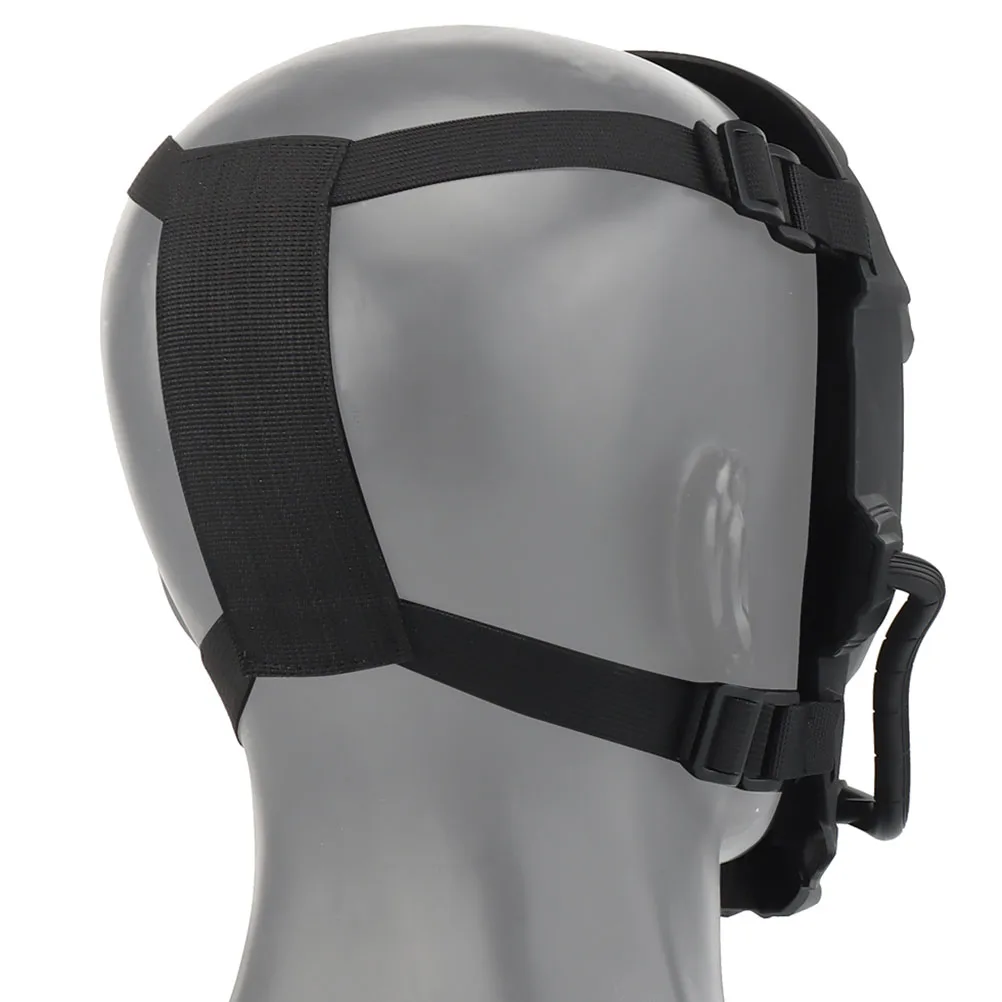 Science Fiction Costume Mask Outdoor Game Facial Guard Full Face Movie Prop Decorative Cosplay Face