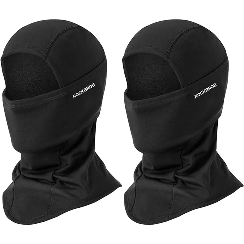 

ROCKBROS Anti Wind Balaclavas for Outdoor Sports Bicycle Motorcycle Snowboard Skiing Cycling Mask Warm for Autumn Winter 2PCS