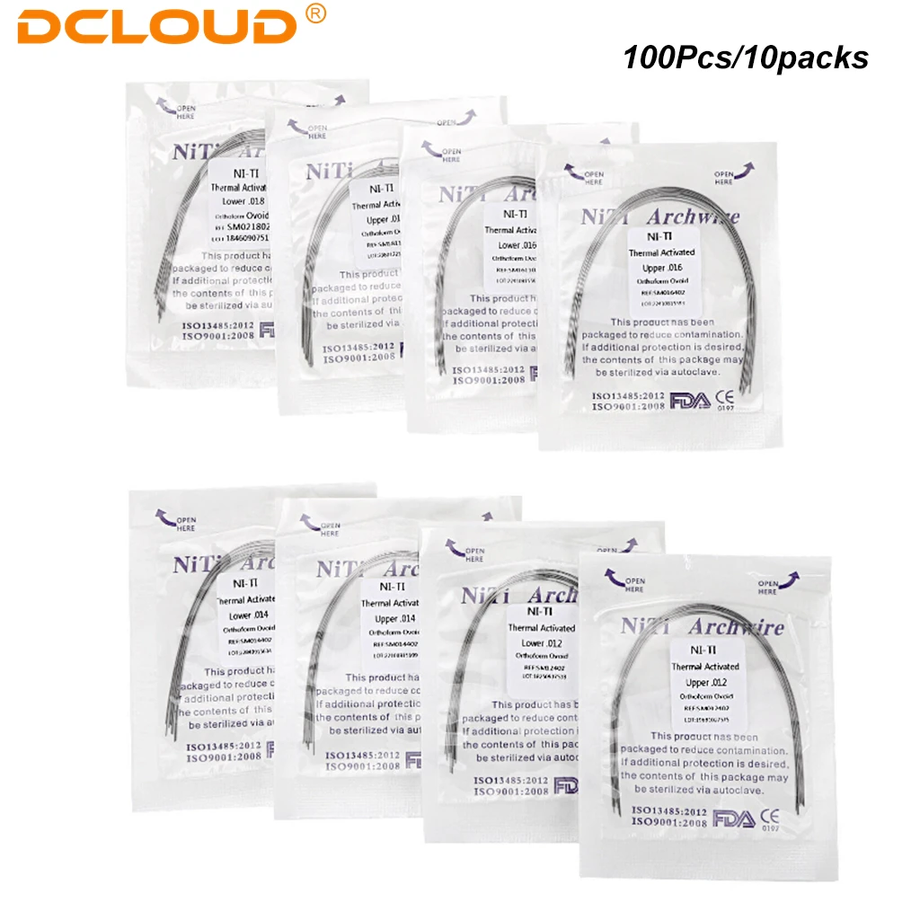 Рисунок 4 - стоматологические термоактивированные арочные провода