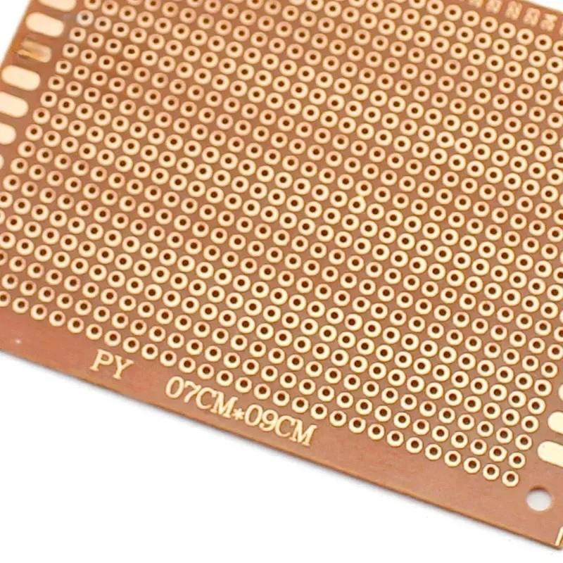 10-20PCS 7x9cm 단면 프로토타입 PCB 10PCS 베이클라이트 구리판 회로 기판