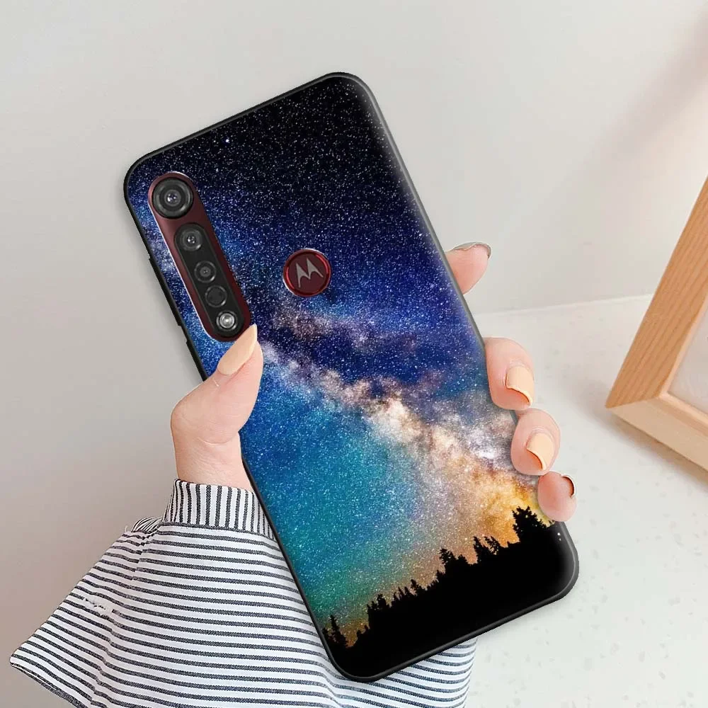 Sleek Matte Silicone Protective Case - Fashion TPU Back Cover for Motorola Moto G8 Plus, G8 Play & G8 Power