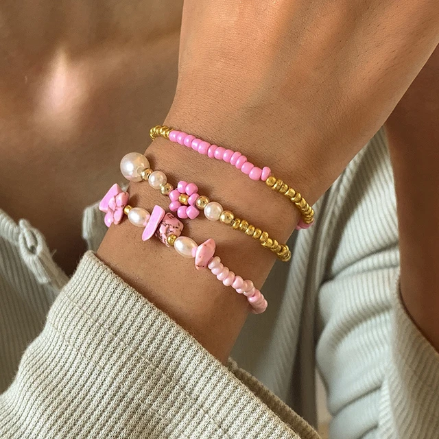 Holly Jolly Beaded Bracelet Set – Heidisonline