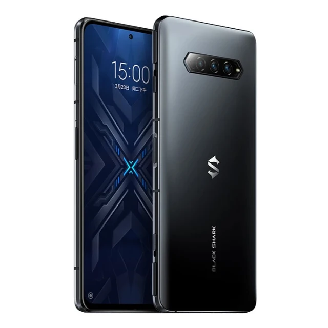 Xiaomi noir requin 4 smartphone de jeu firmware mondial 4500 mAh 48 MP Qualcomm SM8250-AC Snapdragon 870 5G téléphone utilisé 6