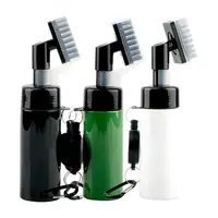 Golf Clubs Cleaning Brush Portable Golf Club Groove Brush With Push Type Water Bottle Water Brush Golf Swing Groove Cleaner 1