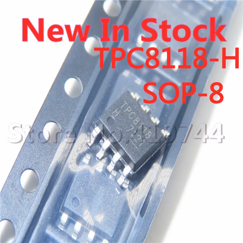 

5PCS/LOT TPC8118-H TPC8118 SOP-8 High current low internal resistance MOS tube In Stock NEW original IC
