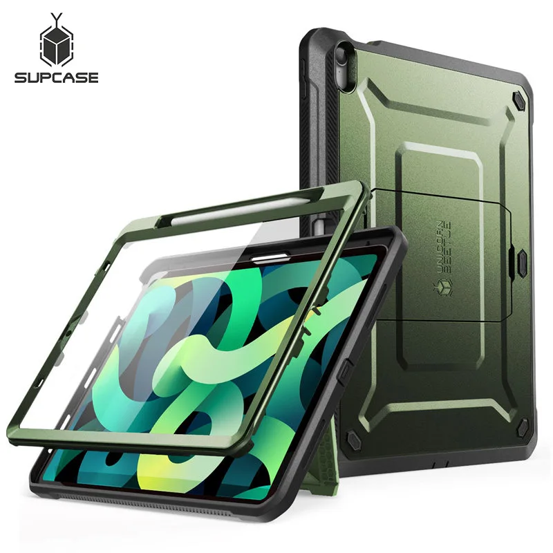 Etui SUPCASE do iPada Air 5 (2022) / iPad Air,9 cala UB PRO Wytrzymałe etui ochronne na całe urządzenie Z wbudowaną osłoną ekranu