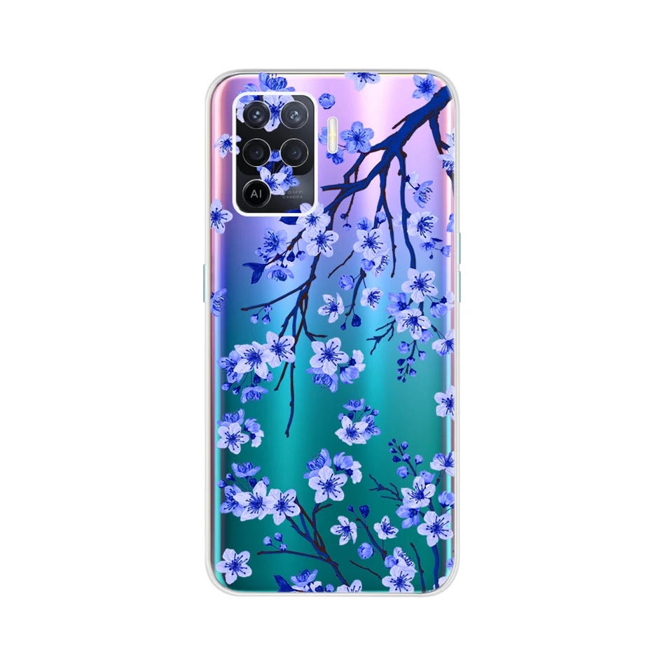 Stylish Floral Soft Silicone Phone Case - TPU Protective Cover