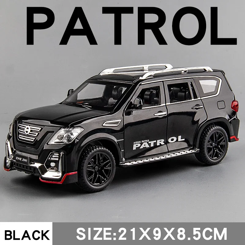 1:24 Nissan Patrol Off-road SUV Alloy Model Car Diecast car Toy