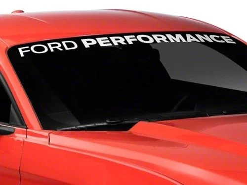 

Виниловые самоклеящиеся Стикеры для Ford Performance наклейка на ветровое стекло, декоративные аксессуары