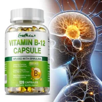 Vitamin B12 - Supports Energy Metabolism and Nervous System, Good for Heart and Brain Health - 120 Capsules