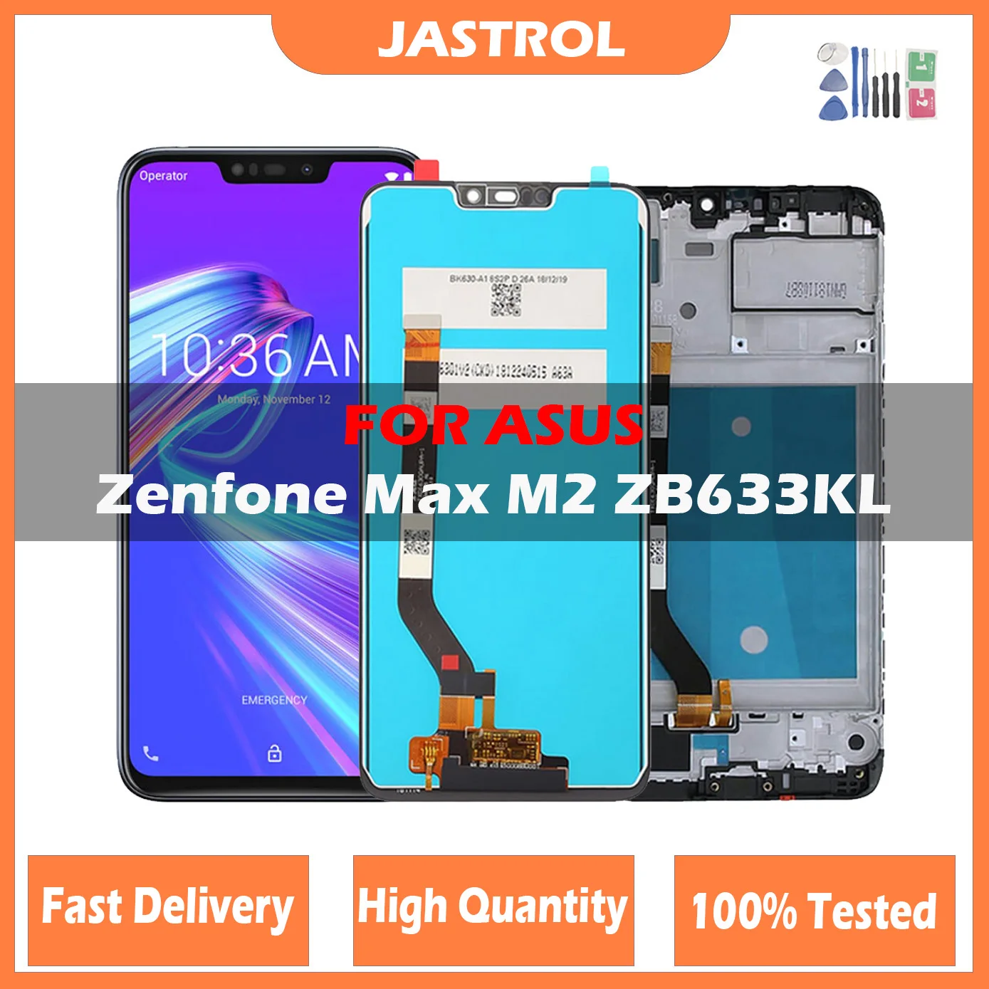 

Lcd Display For Asus Zenfone Max M2 ZB633KL LCD Display Screen+Touch Panel Digitizer For Asus ZB633KL ZB632KL Lcd X01AD