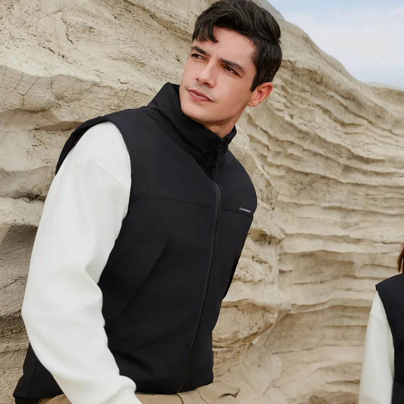 CAIIAWAV Authentic Golf Vest Men's Down Cotton GOLF Tank Top Coat New Graphene Energy Warmth