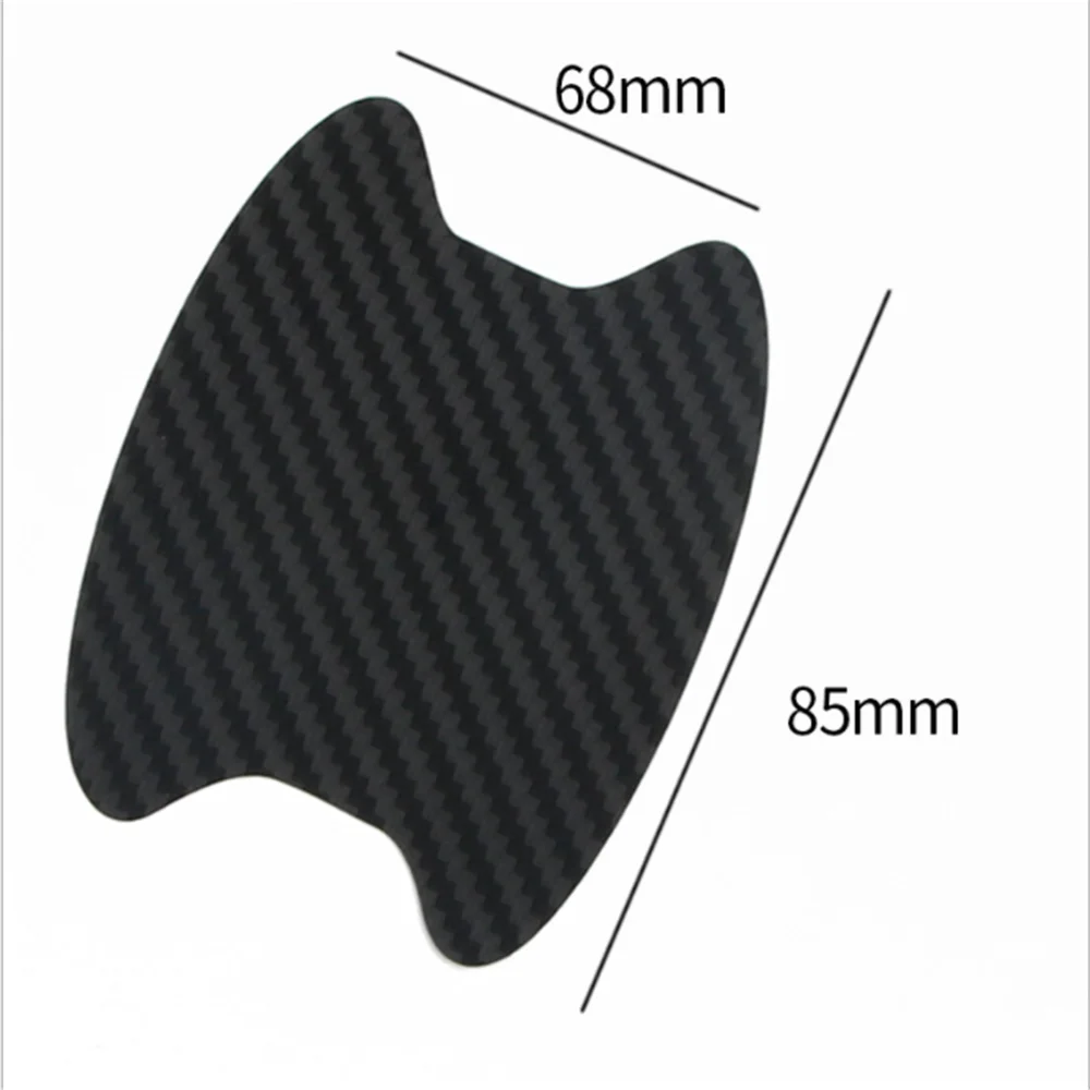 Protections Poignées De Portière Hyundai Tucson 2004-2025 – 4 Pièces Autocollantes – Anti-rayures Fibre De Carbone