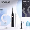 SOOCAS X3S Sonic Electric Toothbrush IPX8 Waterproof 180 Days Battery Life Ultrasonic Teethbrush Ultra Soft Bristles Nozzles 1