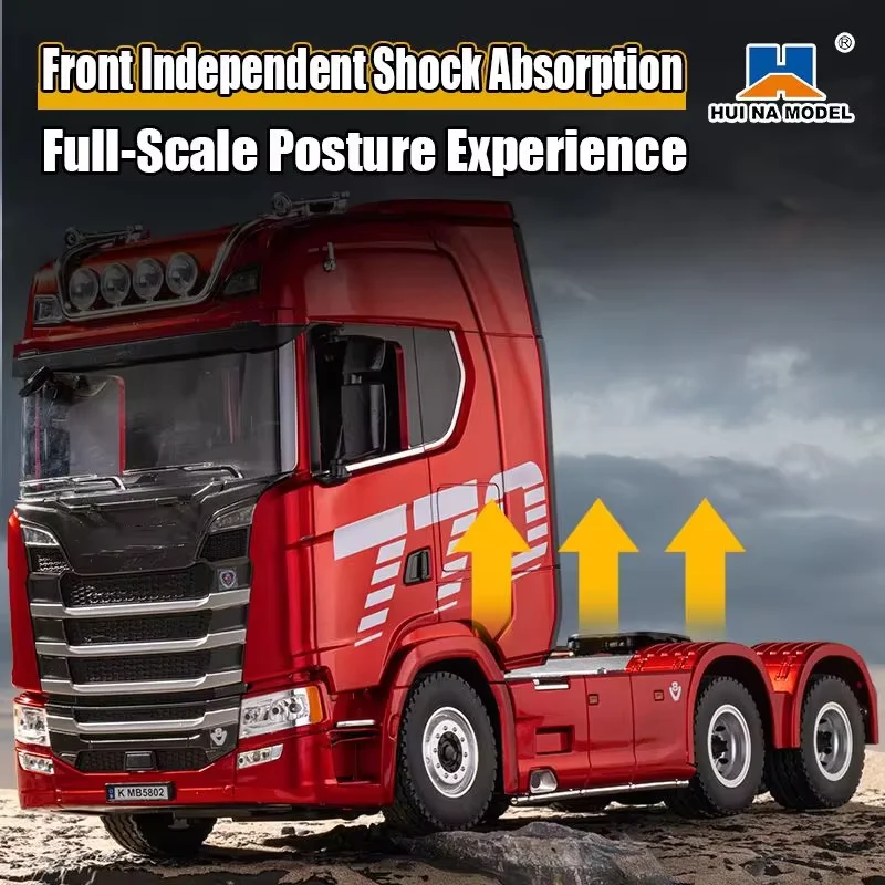 HUINA 770S Rc Truck Trailer Tractor 1/18 1501 Remote Control Car