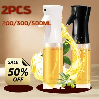 200/300/500ML Pneumatic Spray Bottle Fitness Barbecue Spray Oil Dispenser Kitchen Oil Spray Bottle Cooking Olive Oil Sprayer