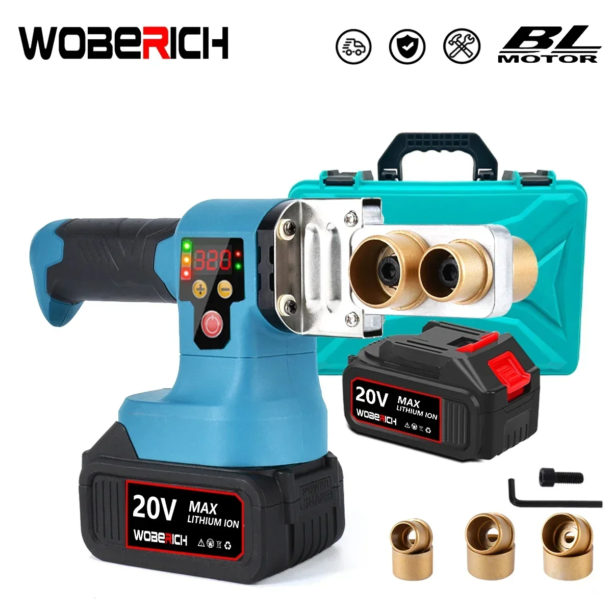 1400w-cordless-pipe-welding-machine-rechargeable-hot-melt-machine-ppr-pb-water-pipe-melter-welding-machine-for-makita-18vbattery