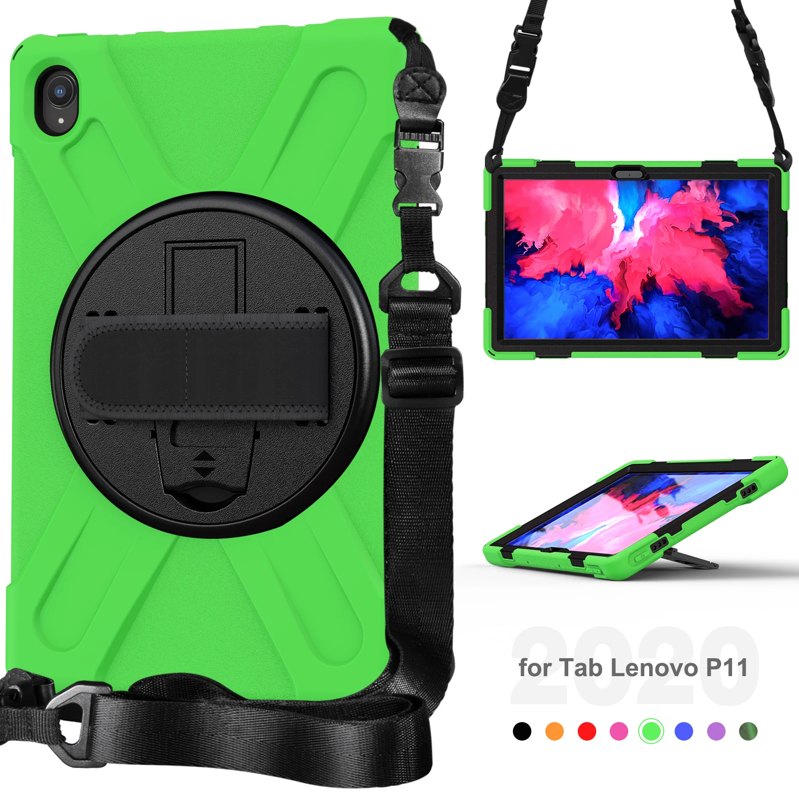 Durable Tablet Case with Hand & Shoulder Strap