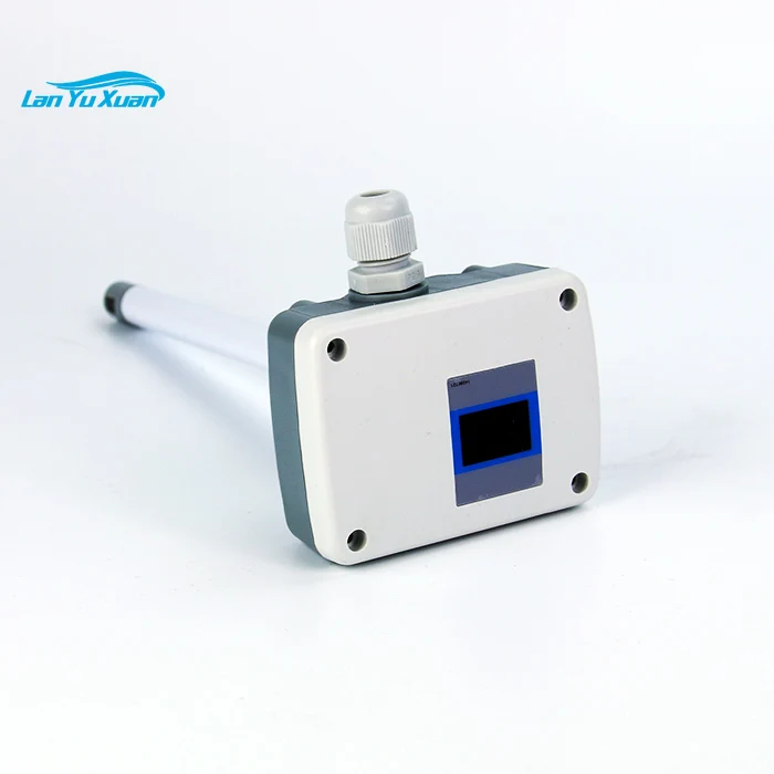 

RS485 modbus 4-20mA duct mount HAVC air velocity transducer/transmitter wind speed direction sensor