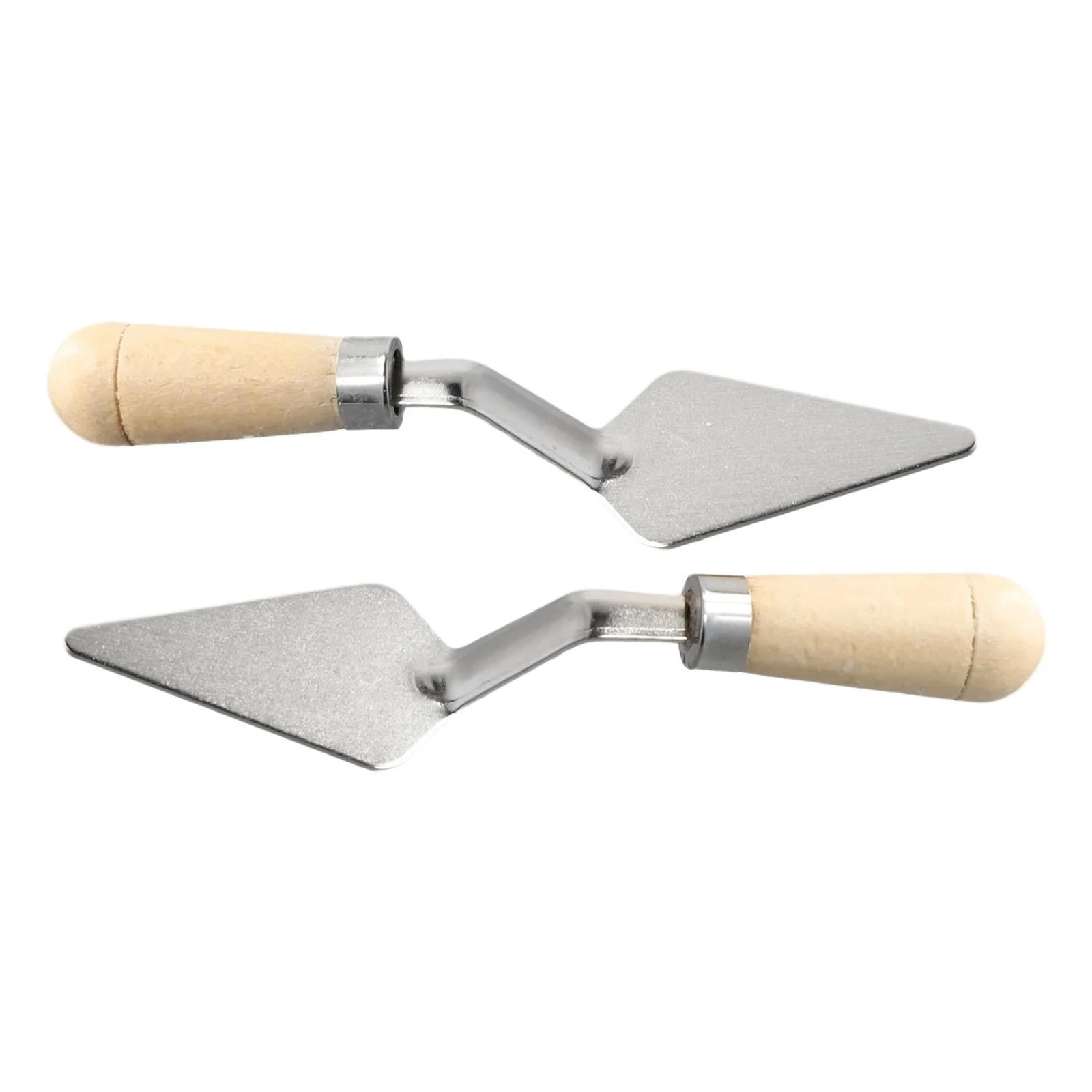 Stainless Steel Oil Painting Knives Artist Crafts Spatula Palette Oil Painting Mixing Scraper Art Tools 2Pcs Set