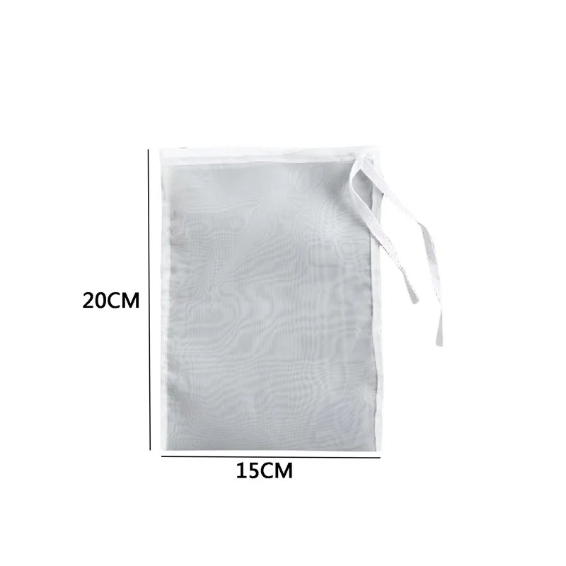 Nylon-Filterbeutel Gemüsemilch-Sieb Tee-Filternetz Küchenzubehör für Zuhause Lebensmittel Käsetuch Honig-Sieb – Detail 9