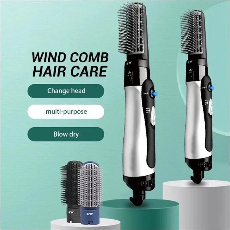 Multi-Functional Electric Hair Dryer Comb Negative Ion Straight Hairdryer Non-Damaging Blow Dryer Household Appliance From China