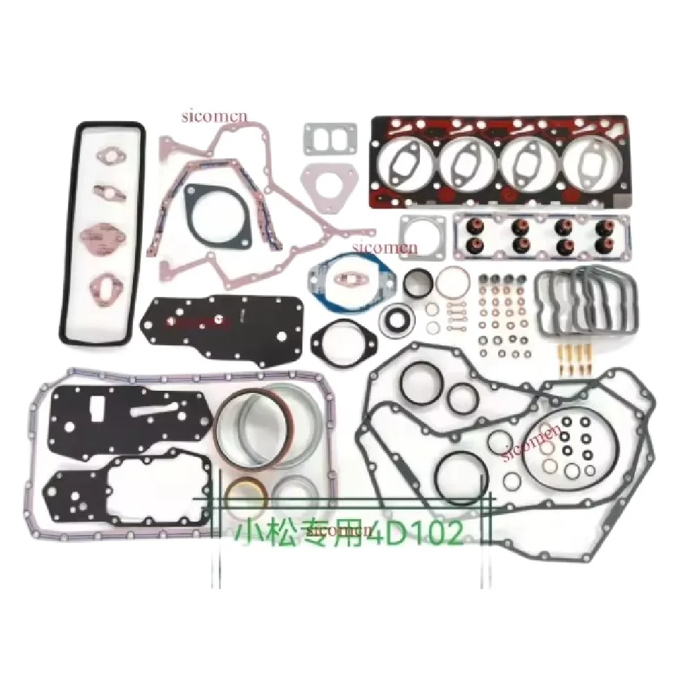 

PC220-6 SA6D102E-1C-7 S PC220-6Z Engine Full Gasket Kit 6736-21-3450 6732-21-3811 6732-K1-1100 Cylinder Block Gasket Kit