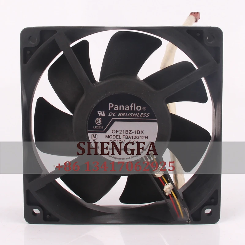 

Case Fan FBA12G12H 120*120*38MM 12V 0.6A 12038 High Air Volume Inverter Cooling Fan