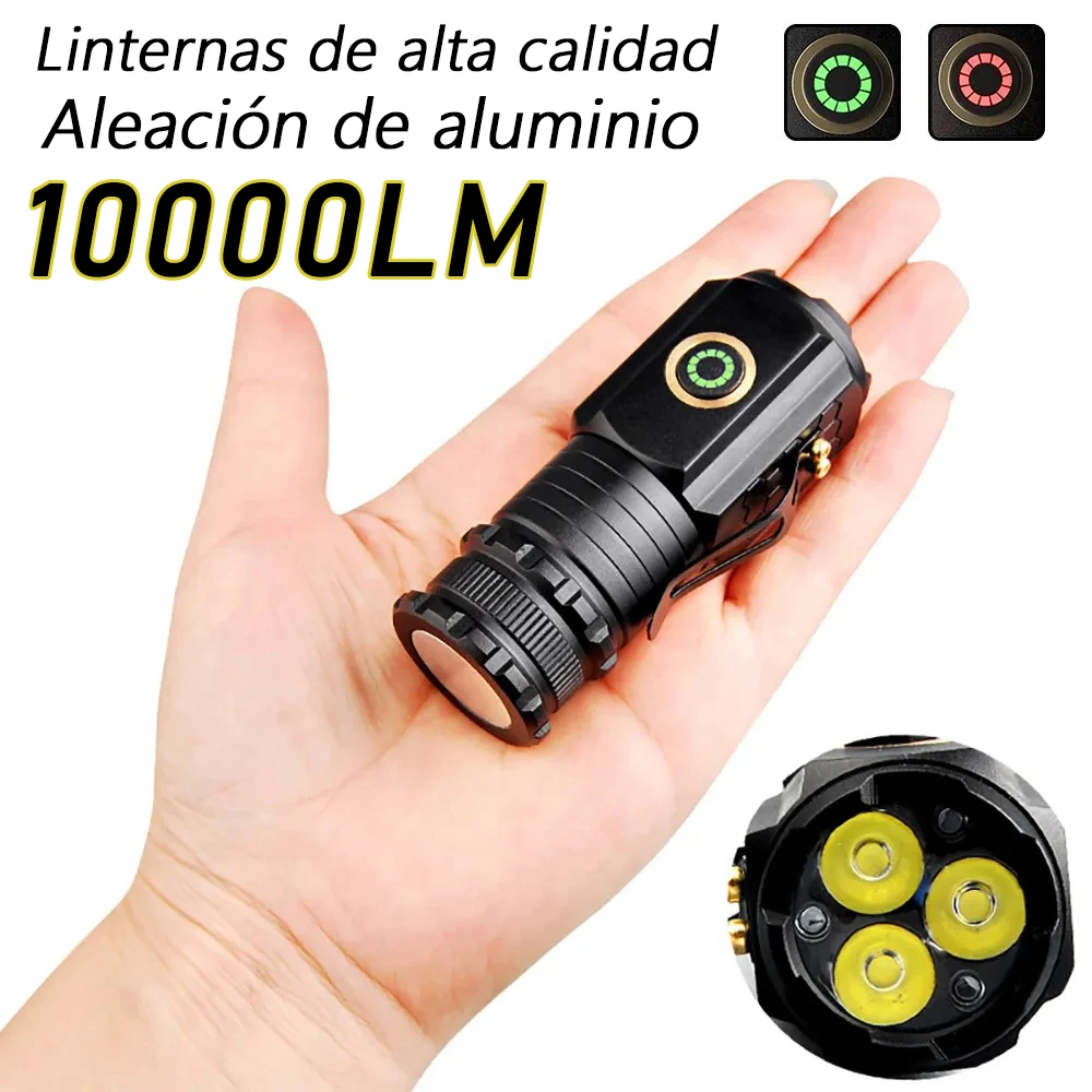 Mini-linterna-LED-potente-luz-de-llavero-superbrillante-linterna ...