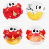 Funny Crab Bubble Soap Machine Baby Bath Electric With Music Toys Kids Frog Machine Automatic Bubble Frog Bath Pool Swimming Toy 5