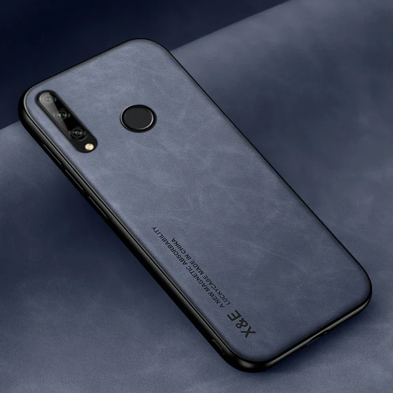 Luxury Matte Silicone & Leather Phone Case Cover